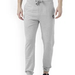Marvel by Wear Your Mind Men Grey Straight-Fit Joggers-image-37