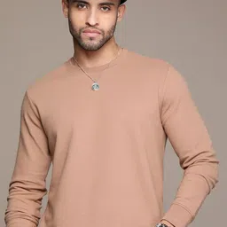 Roadster Men Solid T-shirt-image-20