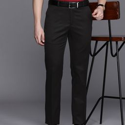 Raymond Men Solid Slim Fit Formal Trousers-image-71