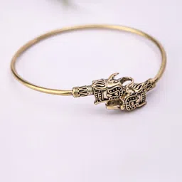 Studio One Love Brass-Plated Bangle-Style Bracelet-24