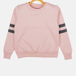 Instafab Kids Pink Solid Sweatshirt-picture-22
