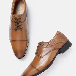 Van Heusen Men Leather Formal Derbys-image-35