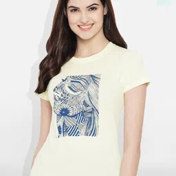 Fabflee Pack of 2 Typography Printed T-shirt-image-85