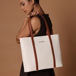 Lino Perros Structured Tote Bag with Quilted-25