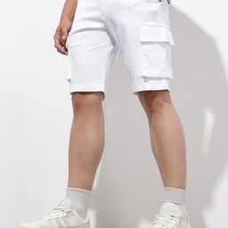 The Roadster Lifestyle Co. Men Solid Shorts-image-62