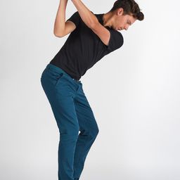 Inesis By Decathlon Men Black Solid Polo Collar Golf T-shirt-image-18