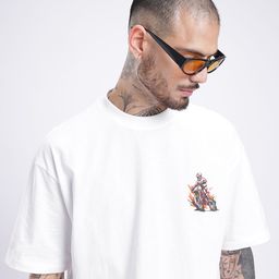 glitchez Street Savvy Printed Relaxed T-shirt-image-97