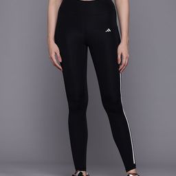 ADIDAS Women OPT Aeroready Striped Training Tights-image-38