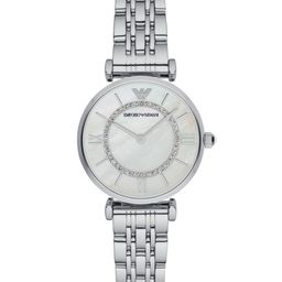 Emporio Armani GIANNI T-B Women Silver Analogue Watch AR1908-image-74