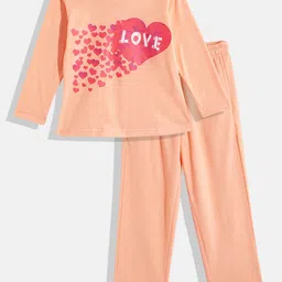 KOKOMO Girls Conversational Print Night suit-picture-16