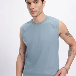 glitchez Sleeveless Regular Fit T-shirt-image-8