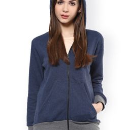 Pannkh Navy Hooded Sweatshirt-image-76