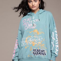 The Roadster Lifestyle Co. Oversized Hooded Longline Sweatshirt-image-45