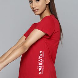 HRX by Hrithik Roshan Typography Printed Bio-Wash Training Sports T-shirt-image-46