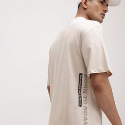 The Roadster Life Co. Printed Relaxed Fit Pure Cotton T-shirt-image-91