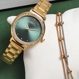 French Connection 2-Pcs Round Dial Watch Gift Set-image-49