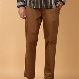 V-Mart Men Mid-Rise Chinos Trousers-picture-9