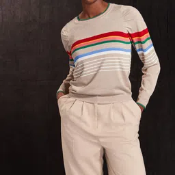 NEXT Striped Pullover Sweater-image-97