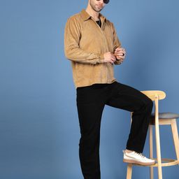 Rigo Men Spread Collar Self Design Casual Tailored Jacket-7