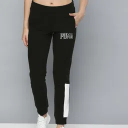 Puma Women Black Solid Slim Fit Athletics Pants TR Jogger-image-63