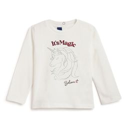 Chicco Girls Animal Printed Round Neck Pure Cotton T-shirt-picture-33