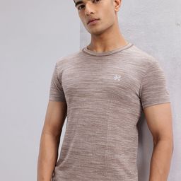 HRX by Hrithik Roshan Men Printed Rapid-Dry Yoga T-shirt-image-81