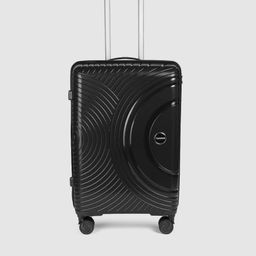 Teakwood Leathers Halfmoon Textured 360-Degree Rotation Hard Medium-Sized Trolley Bag 57L-6