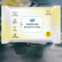 Ginni Set Of 6 Healthcare Bed Bath Towel - 10Pcs Each-7