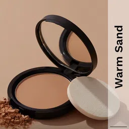 Pilgrim Matte Finish Compact Powder - 9g - Warm Sand - 223-1