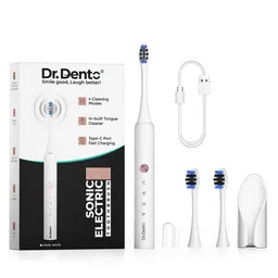 Dr.Dento Pro Series Electric Toothbrush - Pearl White-40