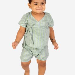 Biglilpeople Infants Kids Organic Cotton Top with Shorts-image-40
