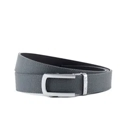 HALDEN Men Slider Buckle Closure Textured Casual Belt-image-29