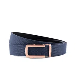 HALDEN Men Slider Buckle Closure Textured Casual Belt-image-28
