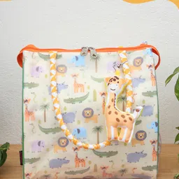 ROSADA Kids Graphic Printed Lightweight Waterproof Oversized Shopper Tote Bag-28