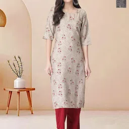 Moda Rapido Pack of 2 Printed Straight Kurta with Trousers-picture-39