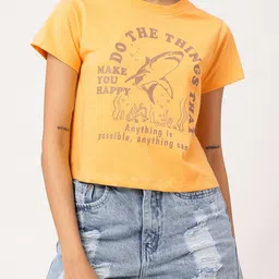 Soft Vibe Booster Graphic & Typography Printed T-shirt-picture-13