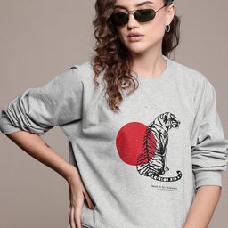 The Roadster Lifestyle Co. Printed Pullover Sweatshirt-picture-15