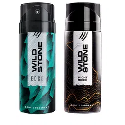 Wild Stone Men Set of 2 Night Rider & Edge Deodorants-23