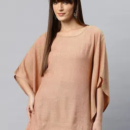 Cottinfab Kimono Sleeve Kaftan Longline Top-image-94