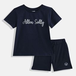 Allen Solly Junior Girls Cotton Printed T-shirt with Shorts-image-72