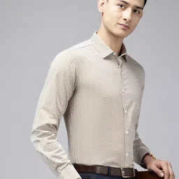 Van Heusen Pure Cotton Slim Fit Printed Formal Shirt-picture-46