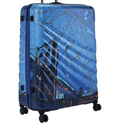 Safari Brooklyn Textured Hard-Sided Large Trolley Suitcase-47