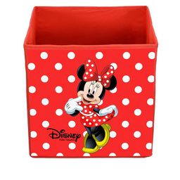 Kuber Industries Set Of 4 Red Printed Multi-Utility Foldable Storage Boxes image 3