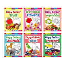 Dreamland Pack Of 6 Colouring Book With Stickers image 2