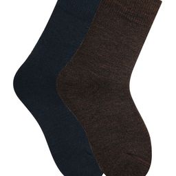 Bonjour Kids Pack of 2 Assorted Woolen Calf-Length Socks image 3