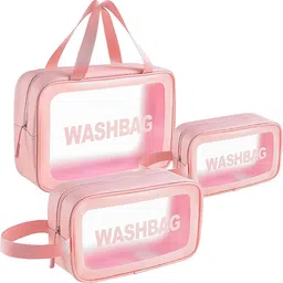 INOVERA Set Of 3 Printed Storage Makeup Pouch image 5