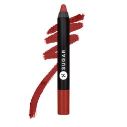 SUGAR Matte As Hell Crayon Lipstick with Sharpener - Jessica Day 23-6