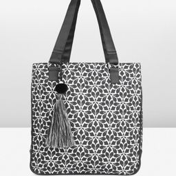 Anouk Floral Printed Structured Tote Bag-22
