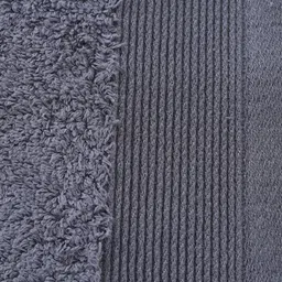 Maspar Unisex Set of 2 Grey Solid 550GSM Hand Towel Set image 3