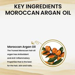 TRUNEXT Pure & Natural Moroccan Argan Oil 200 ml image 3